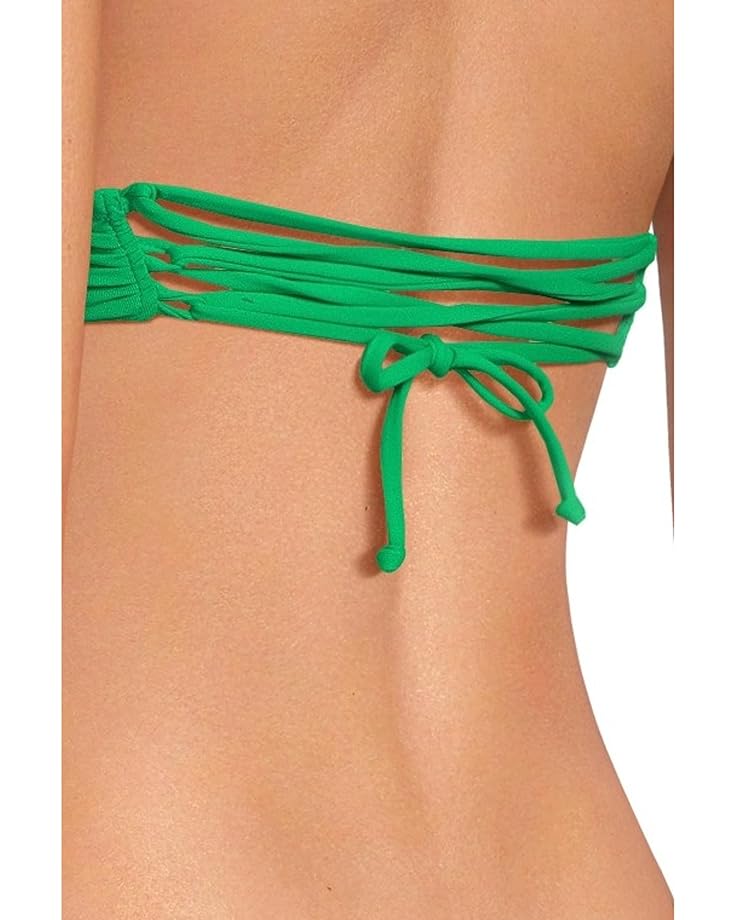 BECCA Color Code Mira Rouched Halter Top Women's