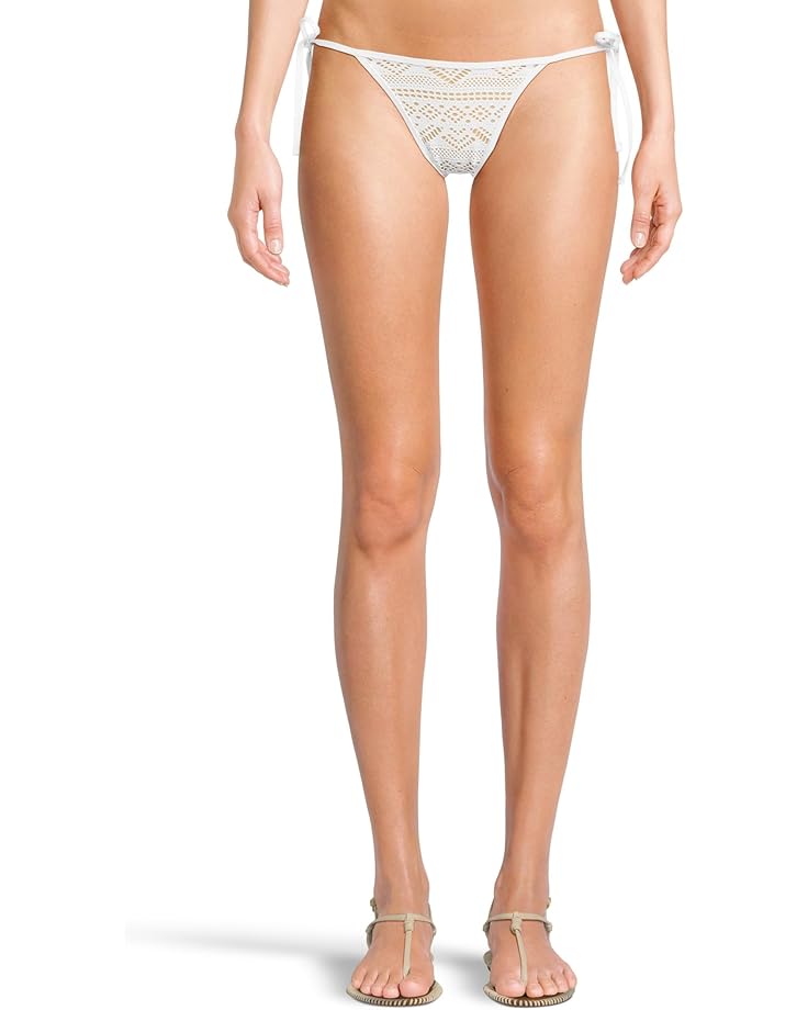 BECCA Color Play Crochet Demi Tie Side Basic Bottom Women's