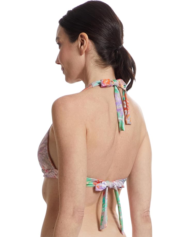 BECCA Coral Reef Viviana Wide Band Halter Top Women's