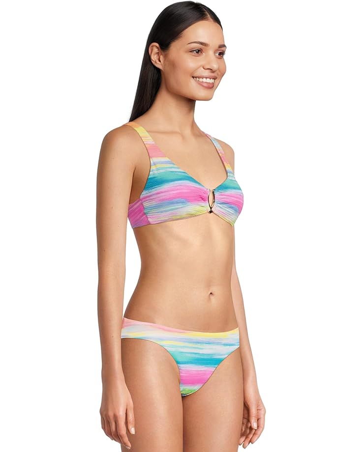 BECCA Verano Stephanie Buckle Scoop Neck Bralette Women's