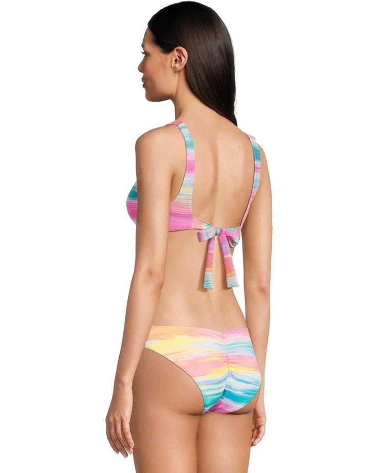BECCA Verano Stephanie Buckle Scoop Neck Bralette Women's