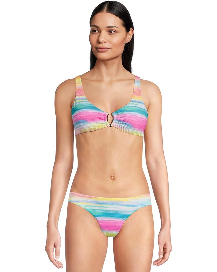 BECCA Verano Stephanie Buckle Scoop Neck Bralette Women's