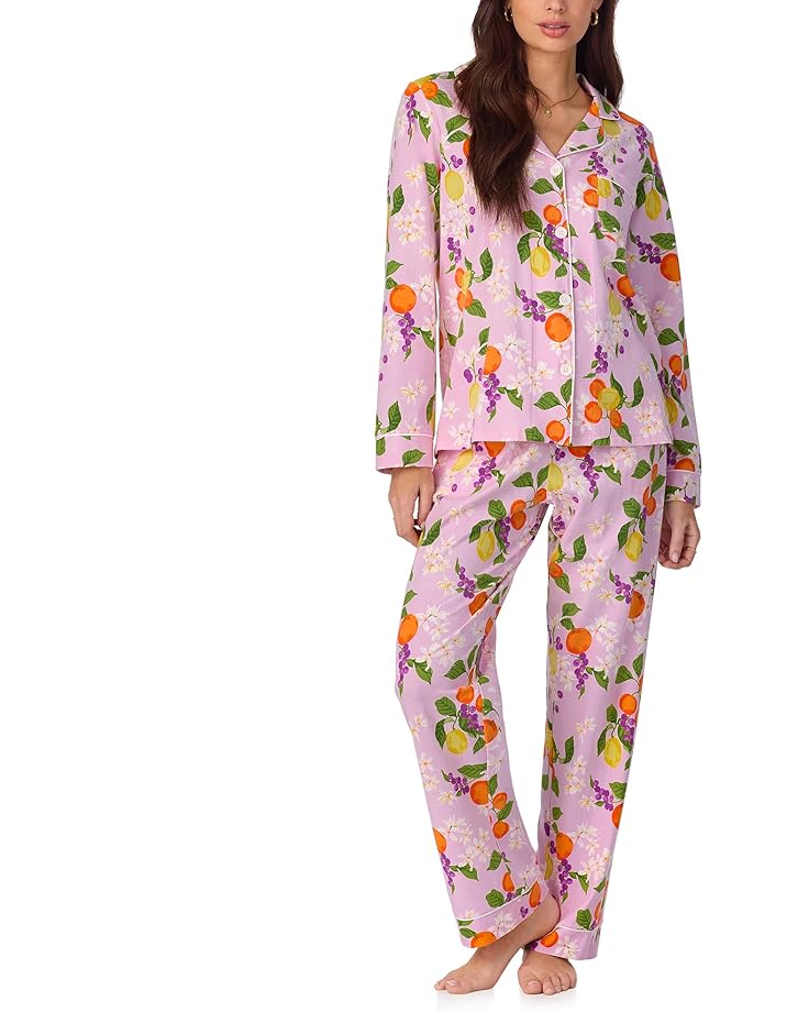 Bedhead PJs Long Sleeve Cotton Knit Classic Pajama Set Women's