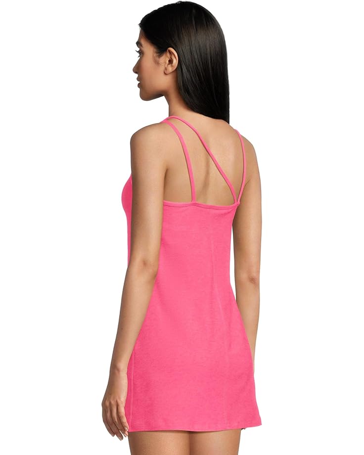 Beyond Yoga Spacedye Fearless Mini Dress Women's Vivid Pink Heather