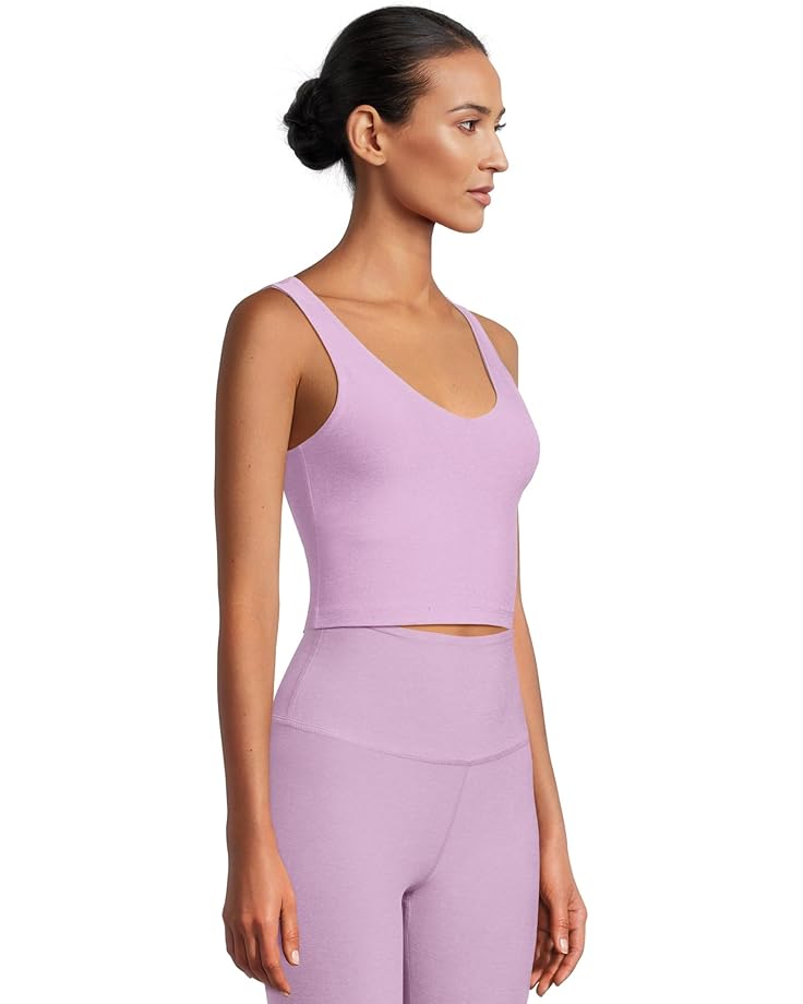 Beyond Yoga Spacedye Good Day Cropped Tank Women's Lilac Petal Heather