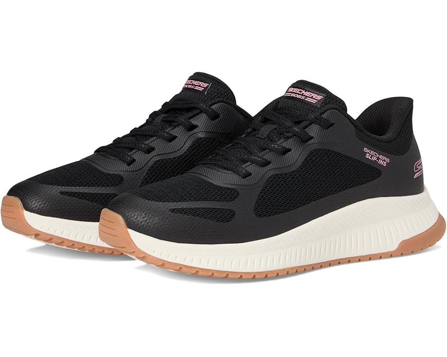 6pm BOBS from SKECHERS Hands Free Slip-Ins Bobs Squad 4 - Staple Look Women's