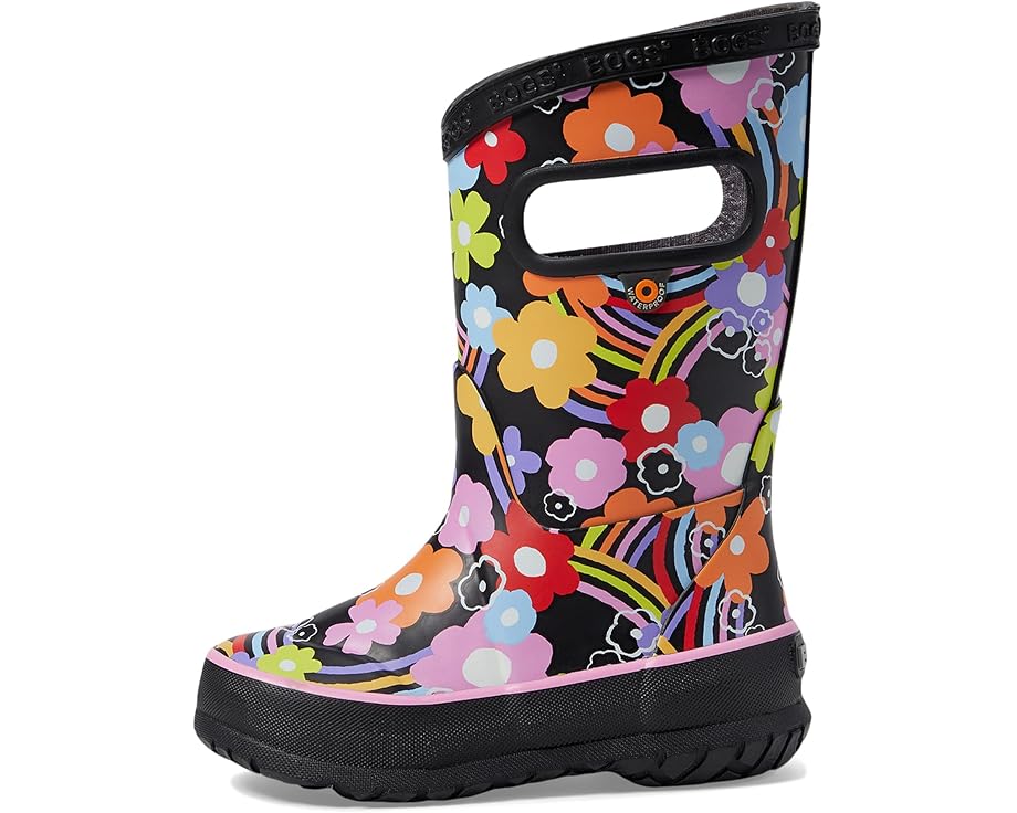 Bogs Kids Rain Boots Rainbow Flower (Toddler/Little Kid/Big Kid)