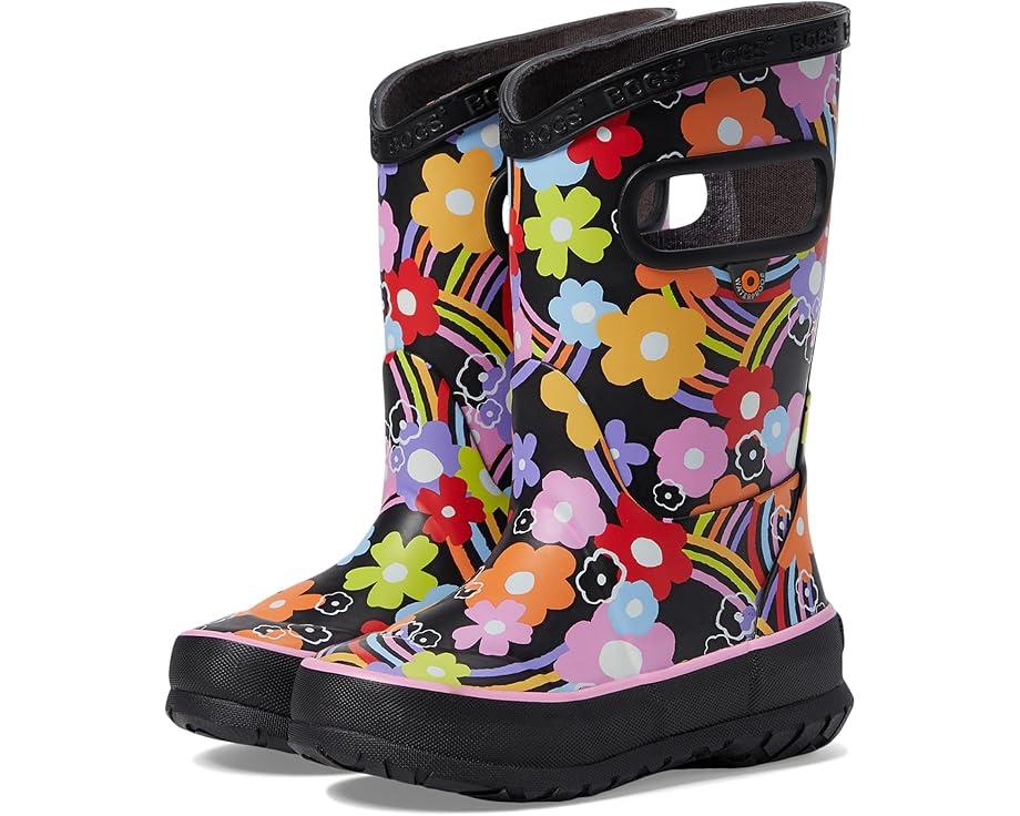 Bogs Kids Rain Boots Rainbow Flower (Toddler/Little Kid/Big Kid)