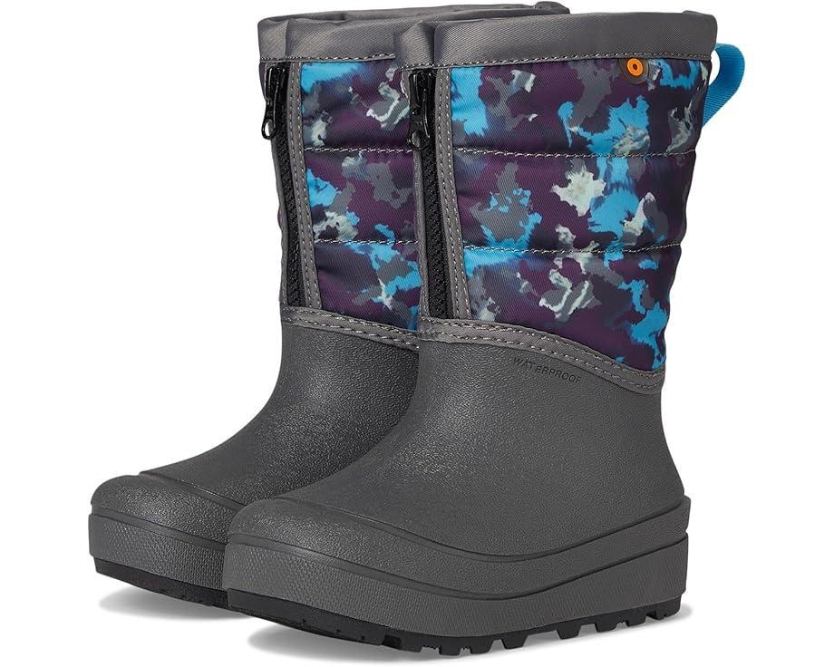 Bogs Kids Snow Shell Zip - Camo Texture (Toddler/Little Kid/Big Kid)
