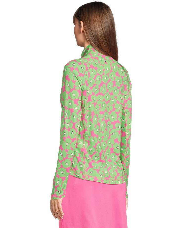 Callaway Floral Printed Sun Protection Shirt Women's