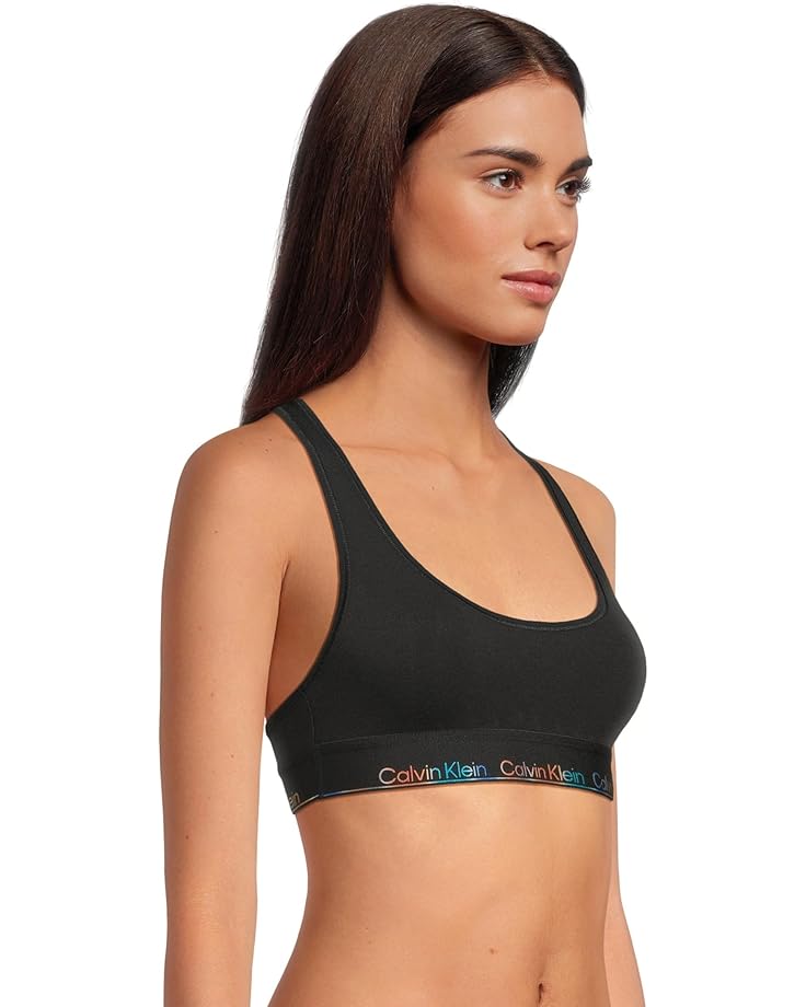 6pm Calvin Klein Underwear Icon Cotton Modal Pride Unlined Bralette Women's