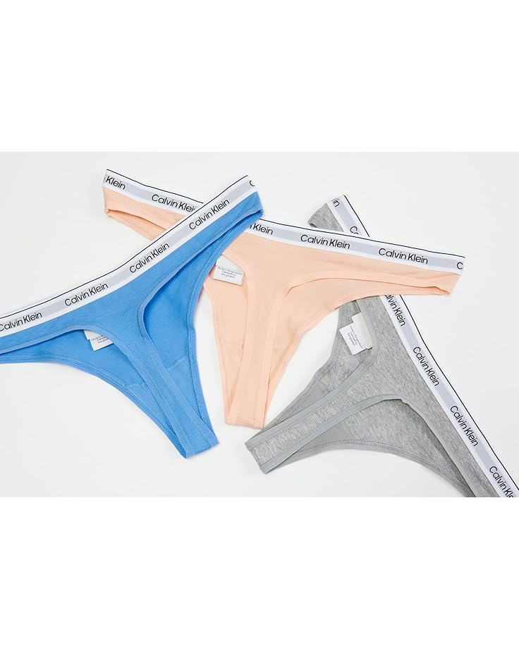 Calvin Klein Underwear Icon Logo 3-Pack Thong Women's