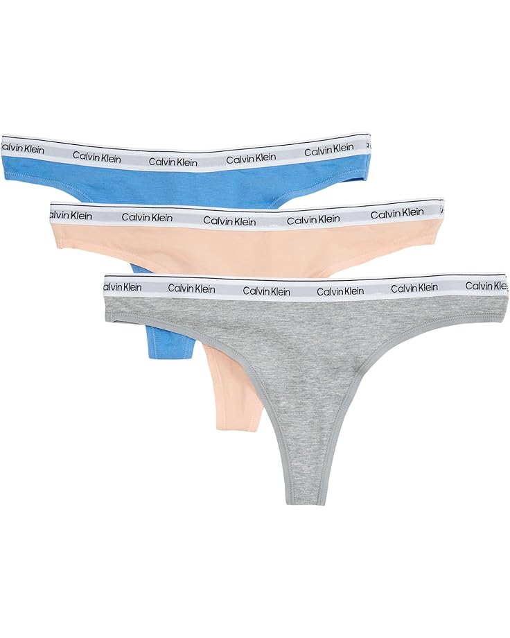 Calvin Klein Underwear Icon Logo 3-Pack Thong Women's