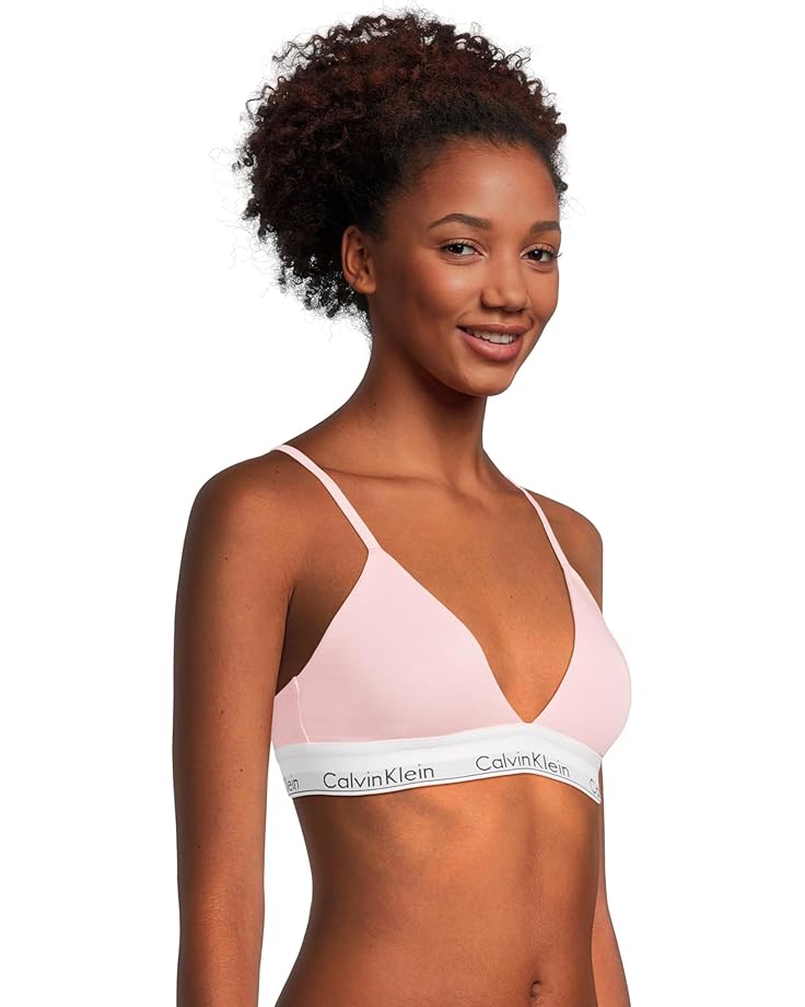 6pm Calvin Klein Underwear Modern Cotton Lightly Lined Triangle Bra Women's