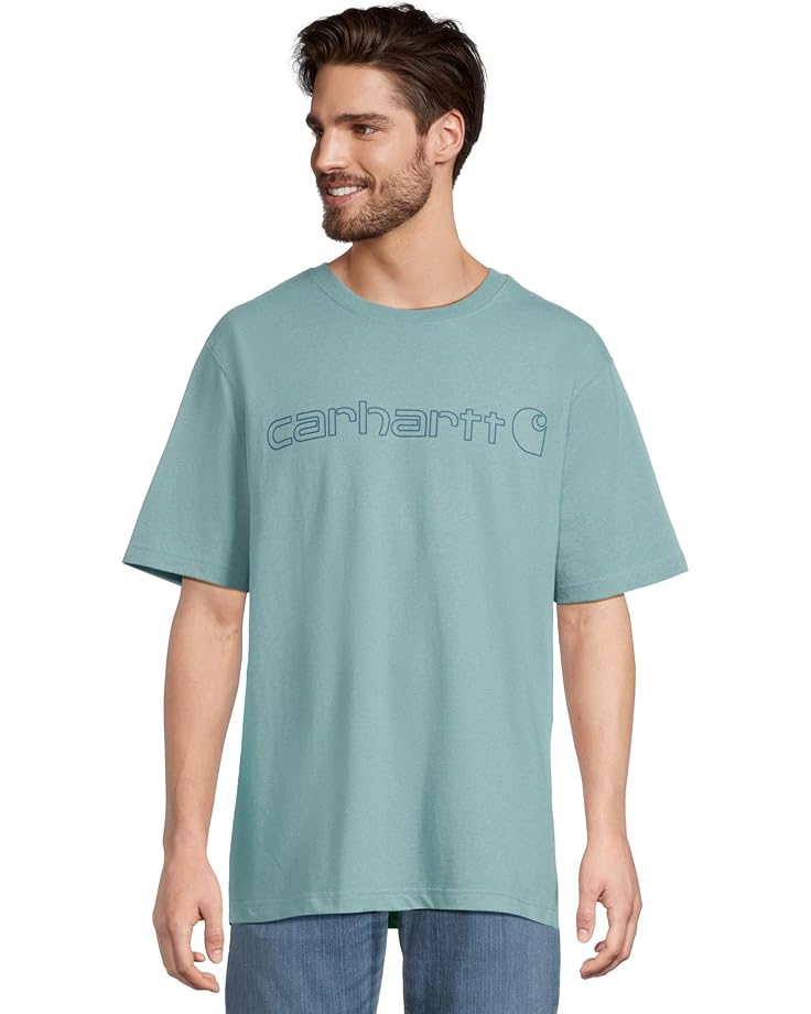 Carhartt Loose Fit Heavyweight Short-Sleeve Logo Graphic T-Shirt Men's