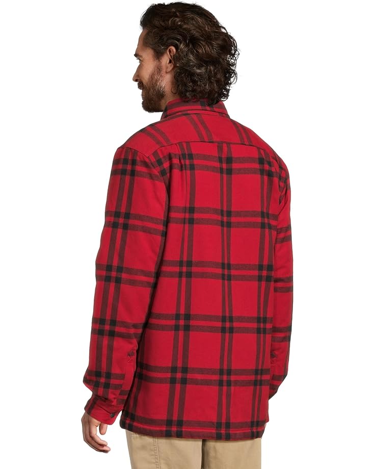 Carhartt Relaxed Fit Flannel Sherpa-Lined Shirt Jacket Men's
