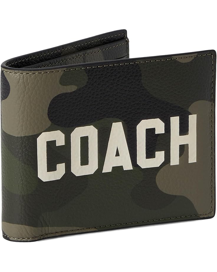 6pm COACH 3-In-1 Wallet With Camo Print And Coach Graphic