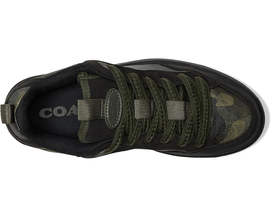 6pm COACH C203 Sneaker In Signature Camo Print Men's