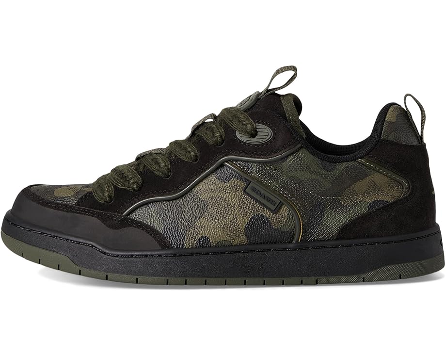 6pm COACH C203 Sneaker In Signature Camo Print Men's