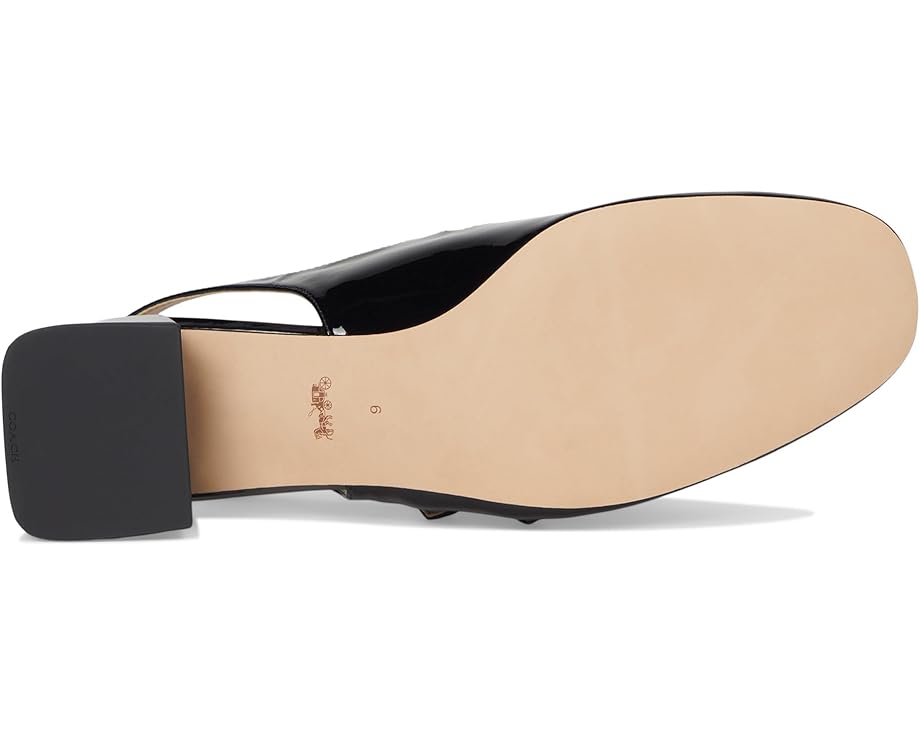 6pm COACH Winley Patent Leather Slingback Mary Jane Women's