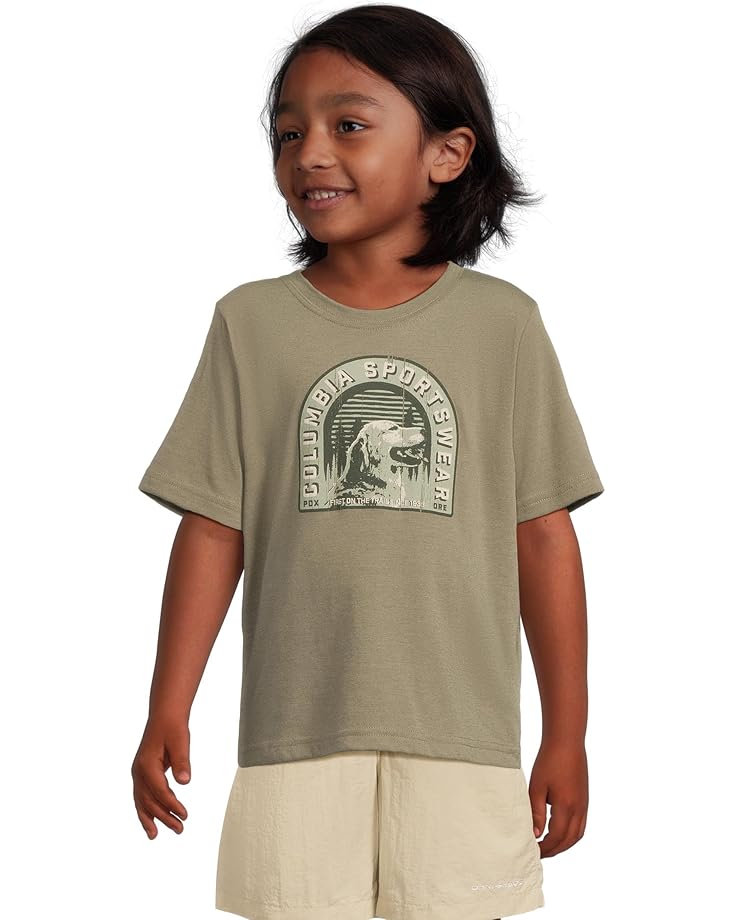 6pm Columbia Kids La Poudre Pass™ Short Sleeve Tee (Little Kids/Big Kids)