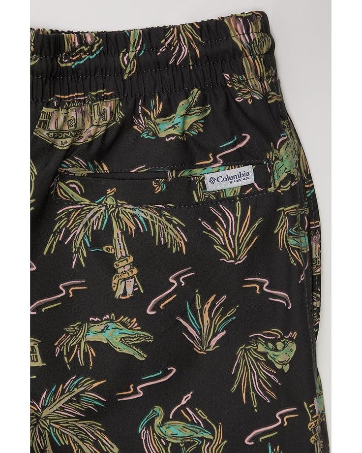 6pm Columbia Kids PFG Rambler Printed Water Shorts (Little Kid/Big Kid)