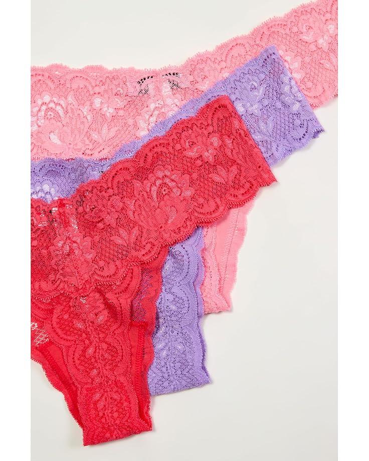 6pm Cosabella Never Say Never 3 Pack Lowrider Thong Women's