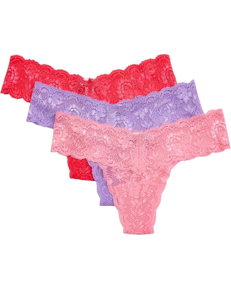 6pm Cosabella Never Say Never 3 Pack Lowrider Thong Women's