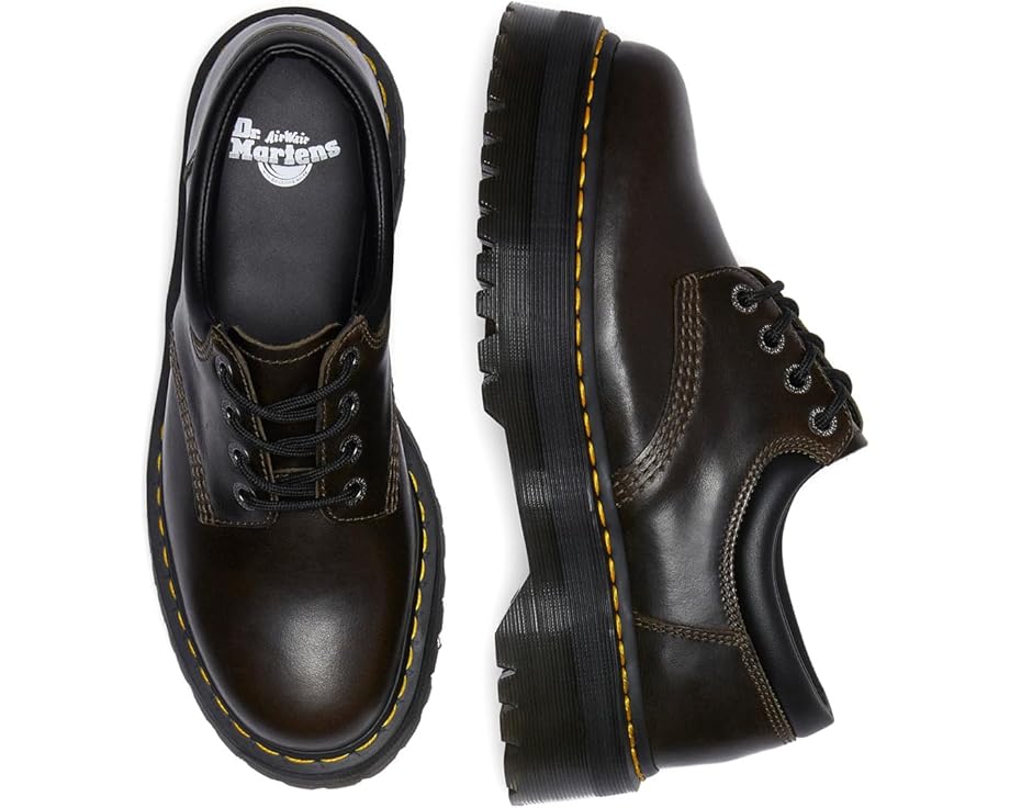 6pm Dr. Martens 8053 Quad Leather Platform Shoes Unisex