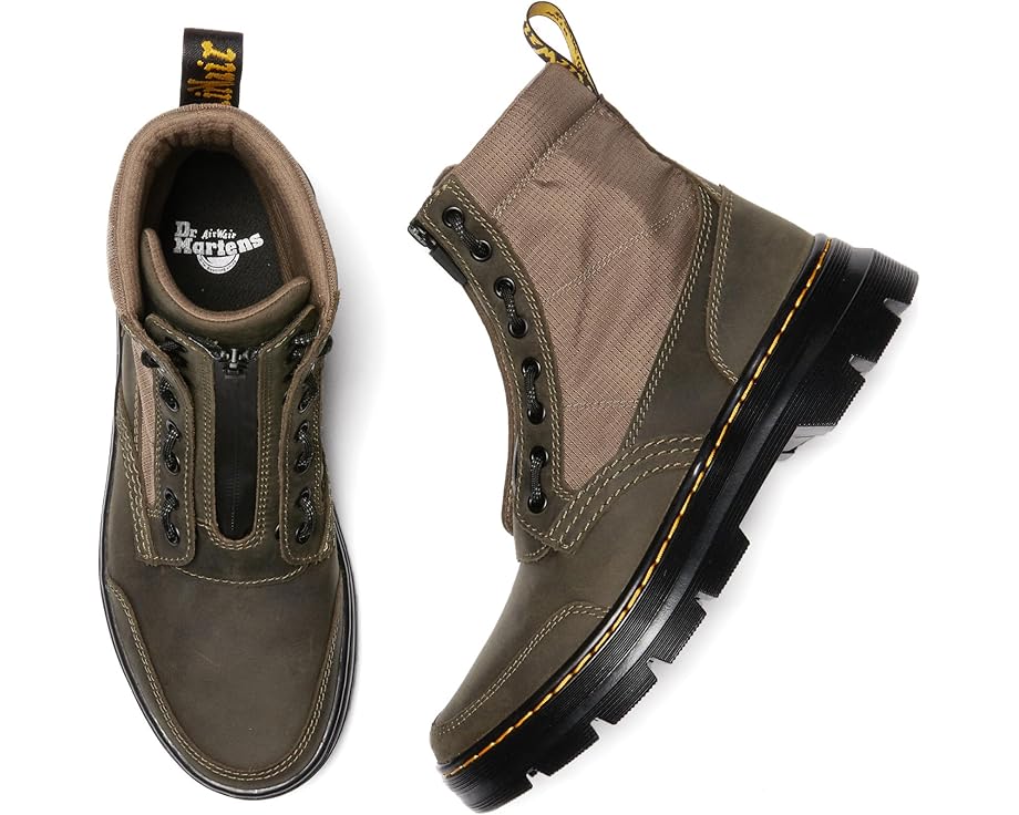 Dr. Martens Combs Jungle Zip Casual Boots Unisex