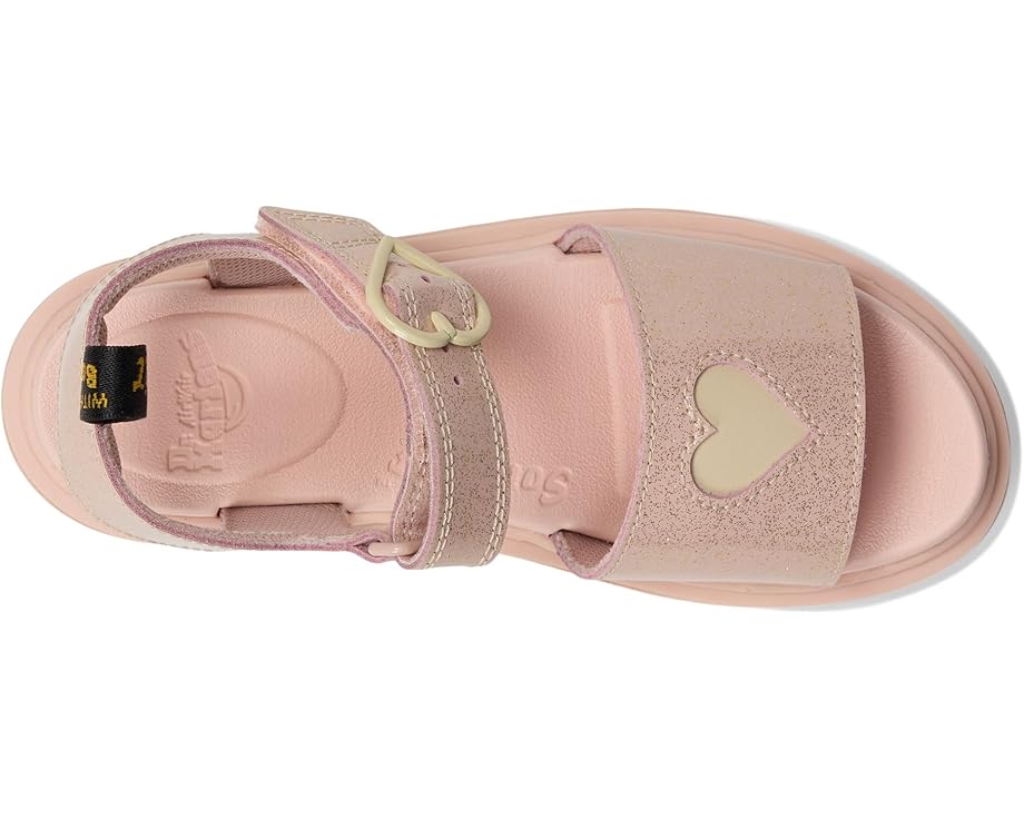 6pm Dr. Martens Kid's Collection Marlowe Hearts (Big Kid)