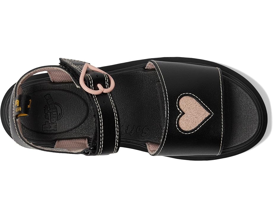 6pm Dr. Martens Kid's Collection Marlowe Hearts (Big Kid)