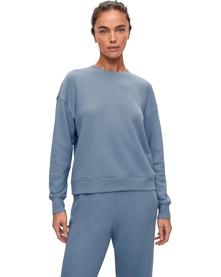 Eberjey French Terry Sweatshirt Women's Faded Denim
