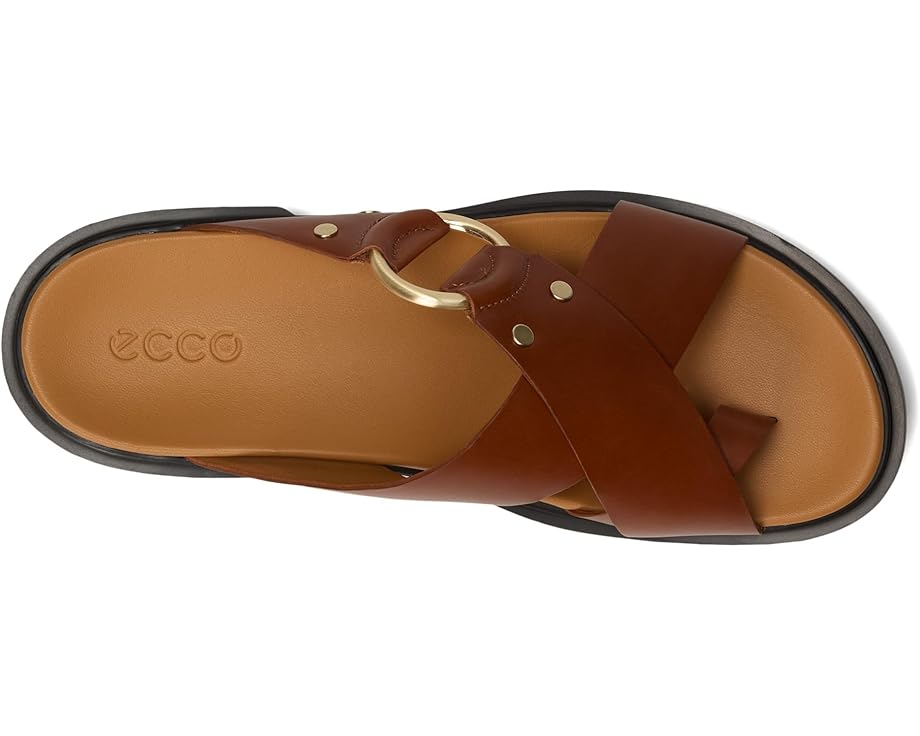 6pm ECCO Seoul Toe Post Ring Ornament Slide Sandals Women's