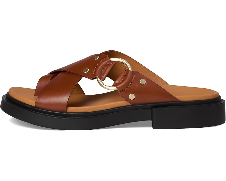 6pm ECCO Seoul Toe Post Ring Ornament Slide Sandals Women's