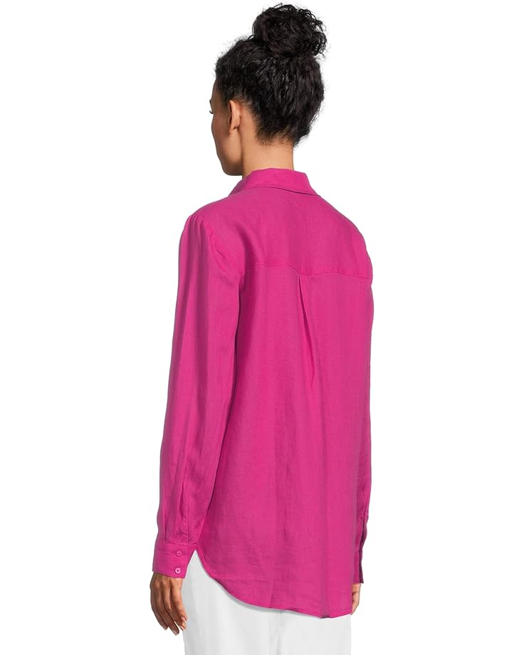 6pm Eileen Fisher Classic Collar Long Shirt Women's