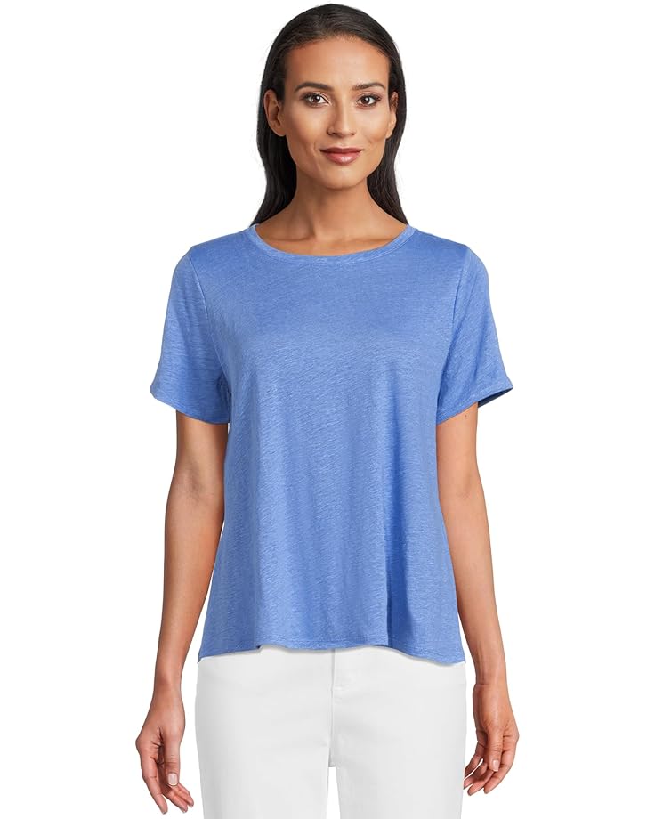 Eileen Fisher Crew Neck Short Sleeve Tee Women's