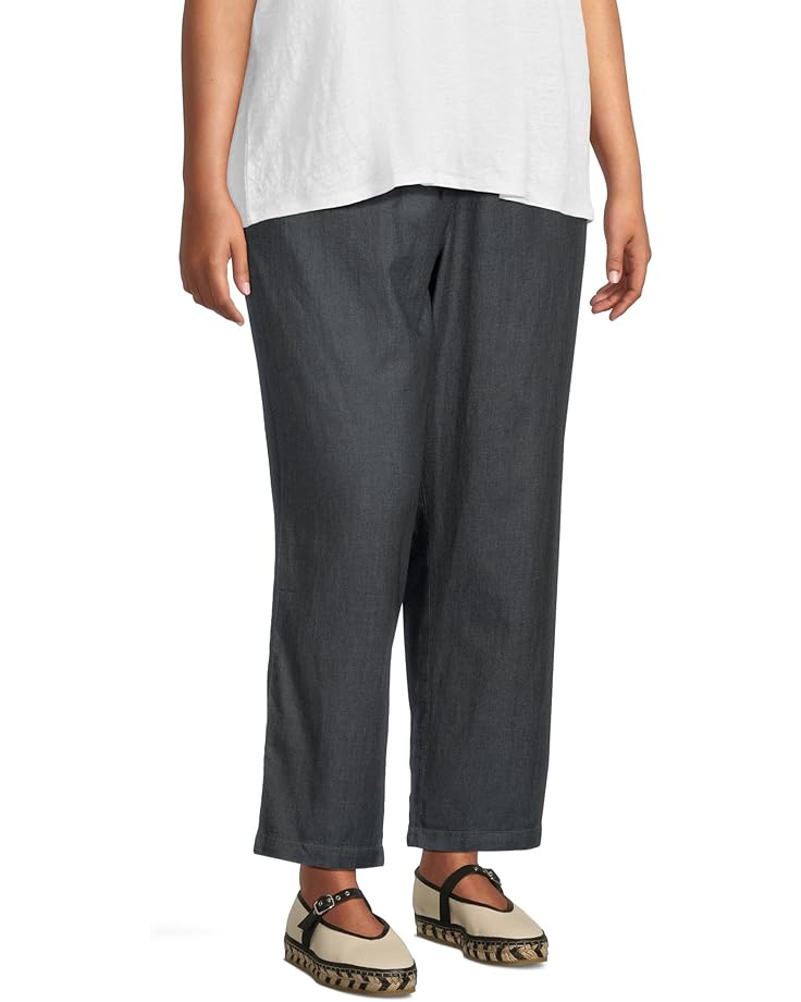 6pm Eileen Fisher Plus Size Tapered Ankle Pants Women's