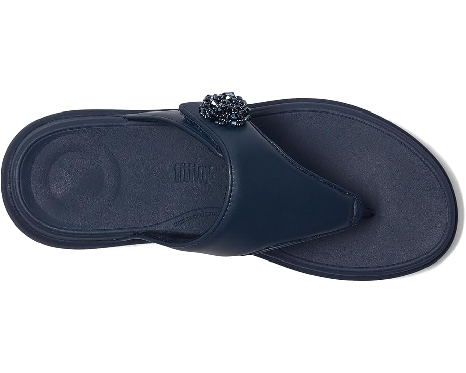FitFlop F-Mode Go Beadie-Button Adj. Flatform Toe/Post Sandals Women's