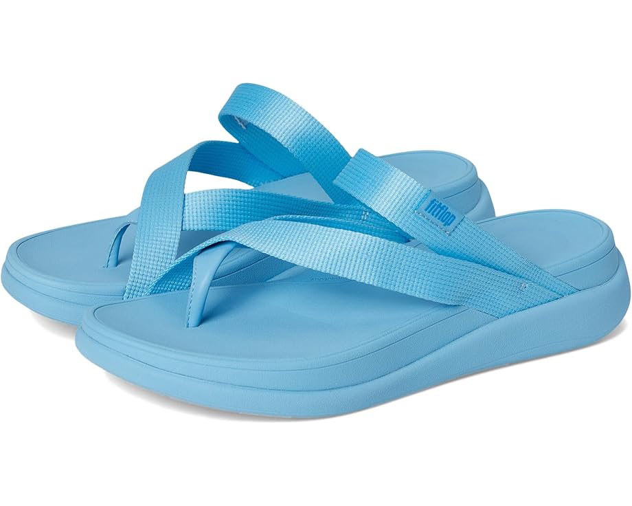 6pm FitFlop F-Mode Go Webbing Flatform Sling Toe-Post Sandals Women's