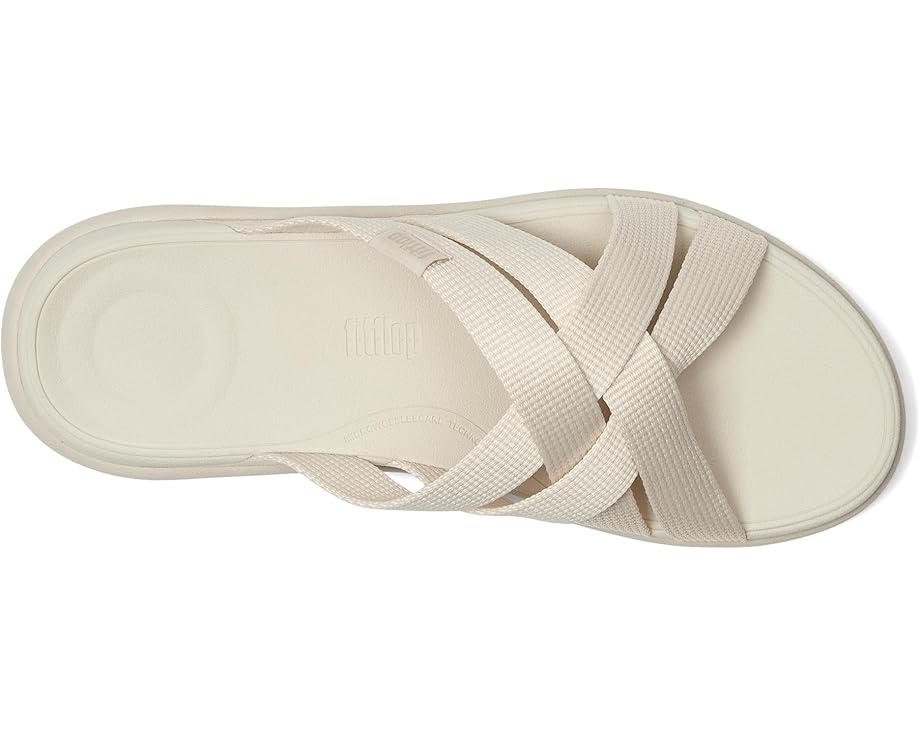 6pm FitFlop F-Mode Go Webbing Flatform Strappy Slides Women's