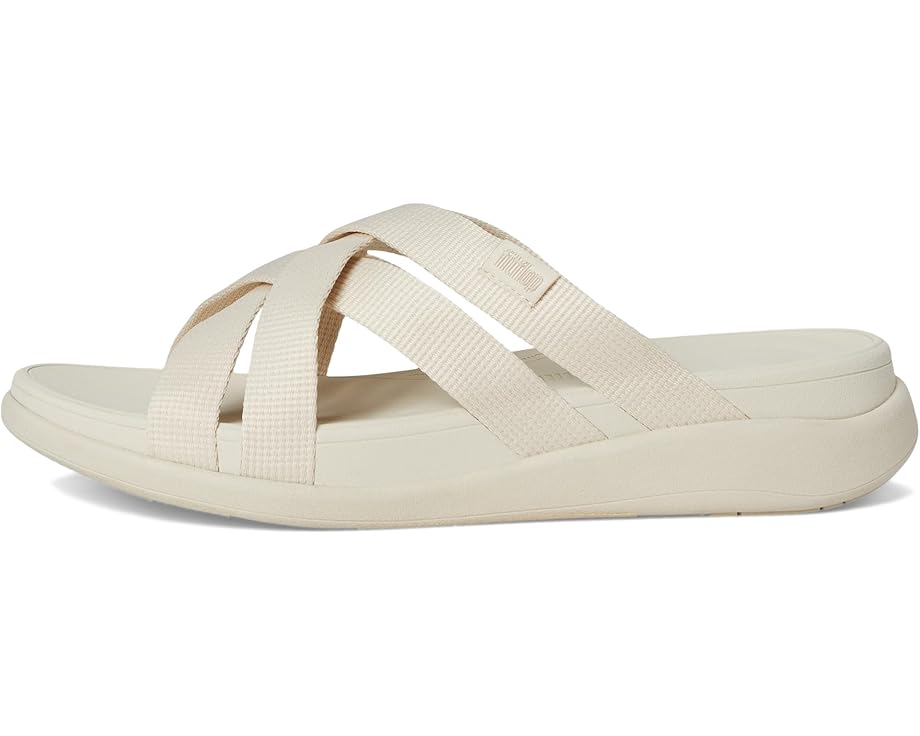 6pm FitFlop F-Mode Go Webbing Flatform Strappy Slides Women's