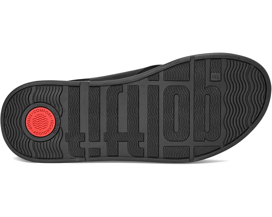 FitFlop F-Mode Leather Flatform Back-Strap Toe/Post Sandals Women's