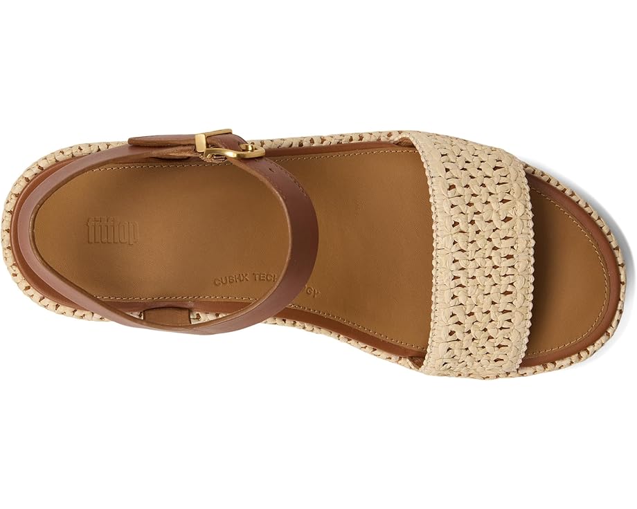 FitFlop Platfforms Woven Wedge Ankle-Strap Sandals Women's