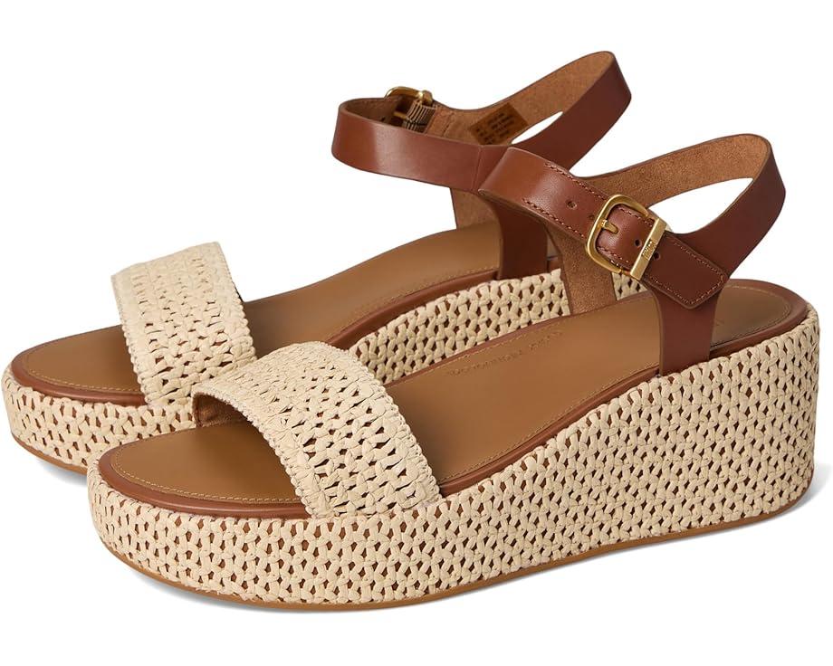 FitFlop Platfforms Woven Wedge Ankle-Strap Sandals Women's
