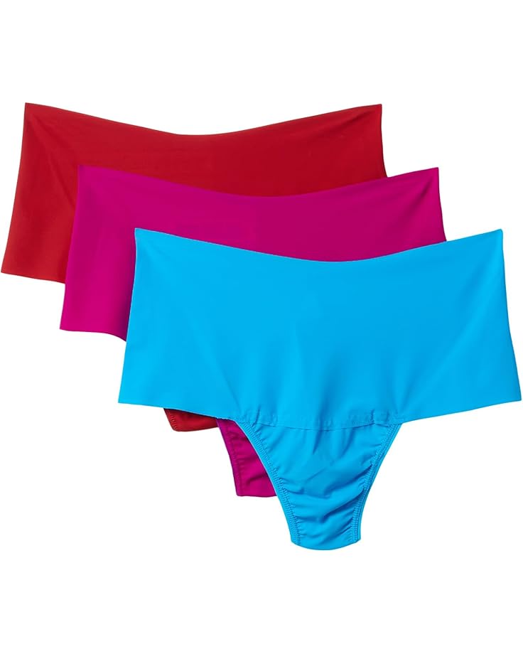 6pm Hanky Panky Breathesoft Hi-Rise Thong 3-Pack Women's