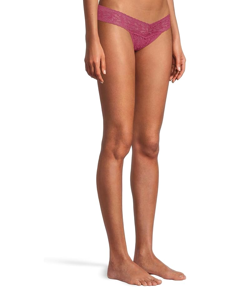 6pm Hanky Panky Signature Lace Low Rise Thong Women's