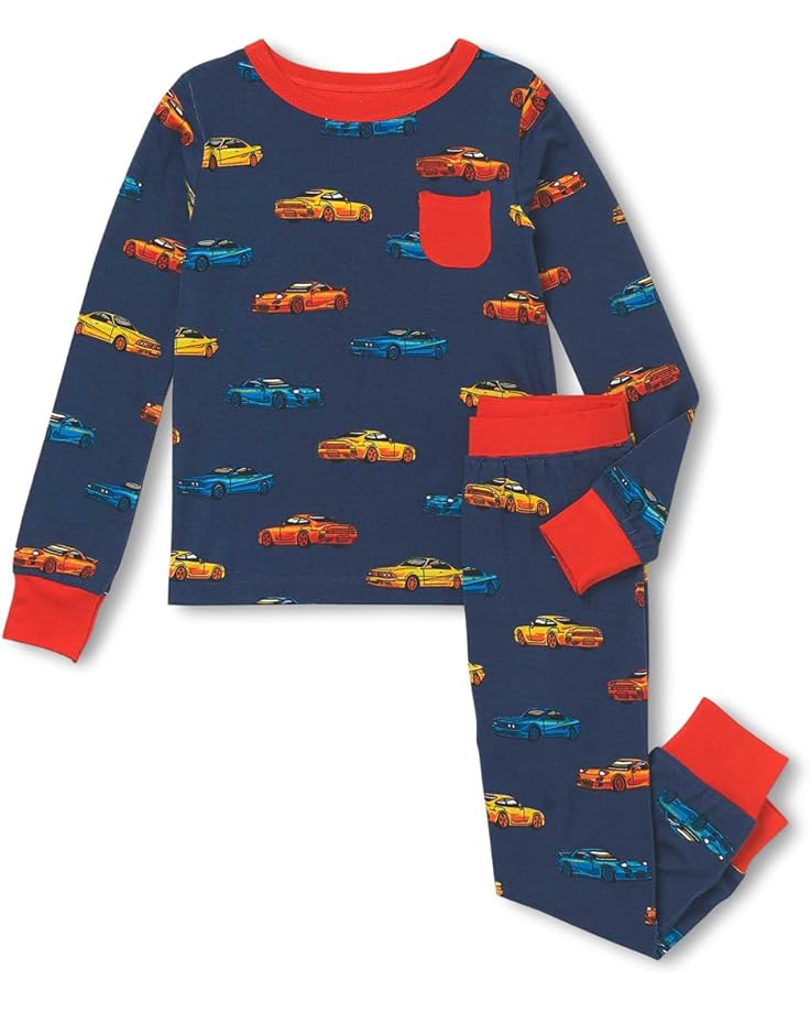 6pm Hatley Kids Bamboo Pajama Set (Toddler/Little Kid/Big Kid)
