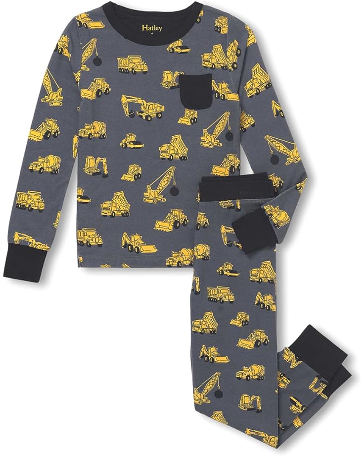 6pm Hatley Kids Bamboo Pajama Set (Toddler/Little Kid/Big Kid)