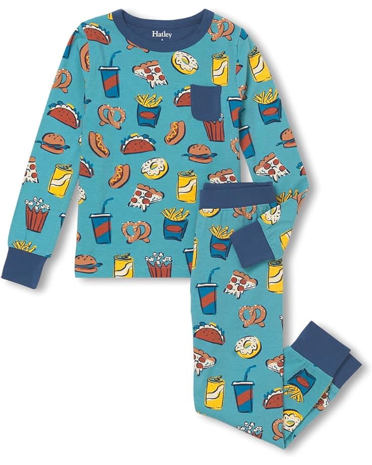 6pm Hatley Kids Bamboo Pajama Set (Toddler/Little Kid/Big Kid)